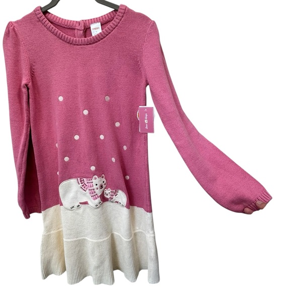 Gymboree Polar Bear Sweater Dress Size 12 NWTS - Picture 5 of 9